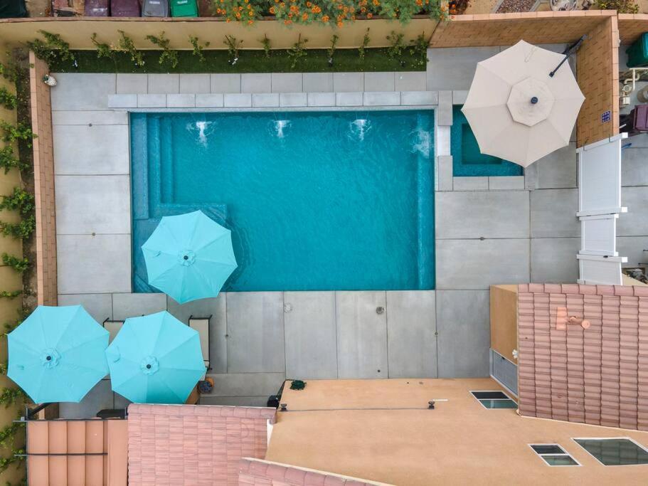 فيلا Desert Fantasy Oasis Pool, Jacuzzi, Royal Beds كواتشيلا المظهر الخارجي الصورة